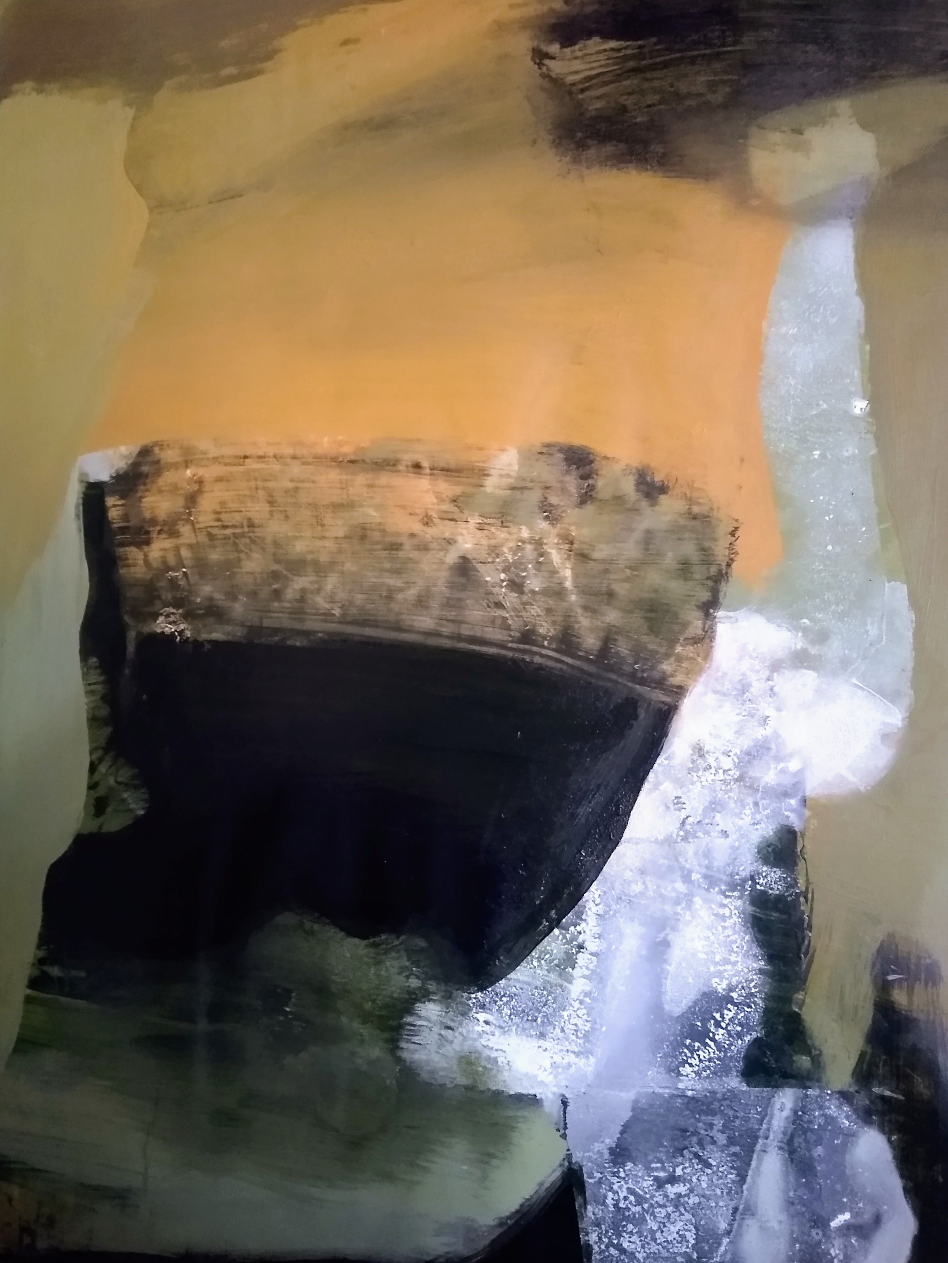 Abstract Paintings, Acrylic on Paper, 22 × 30 inches — by Tucson artist Josh Goldberg