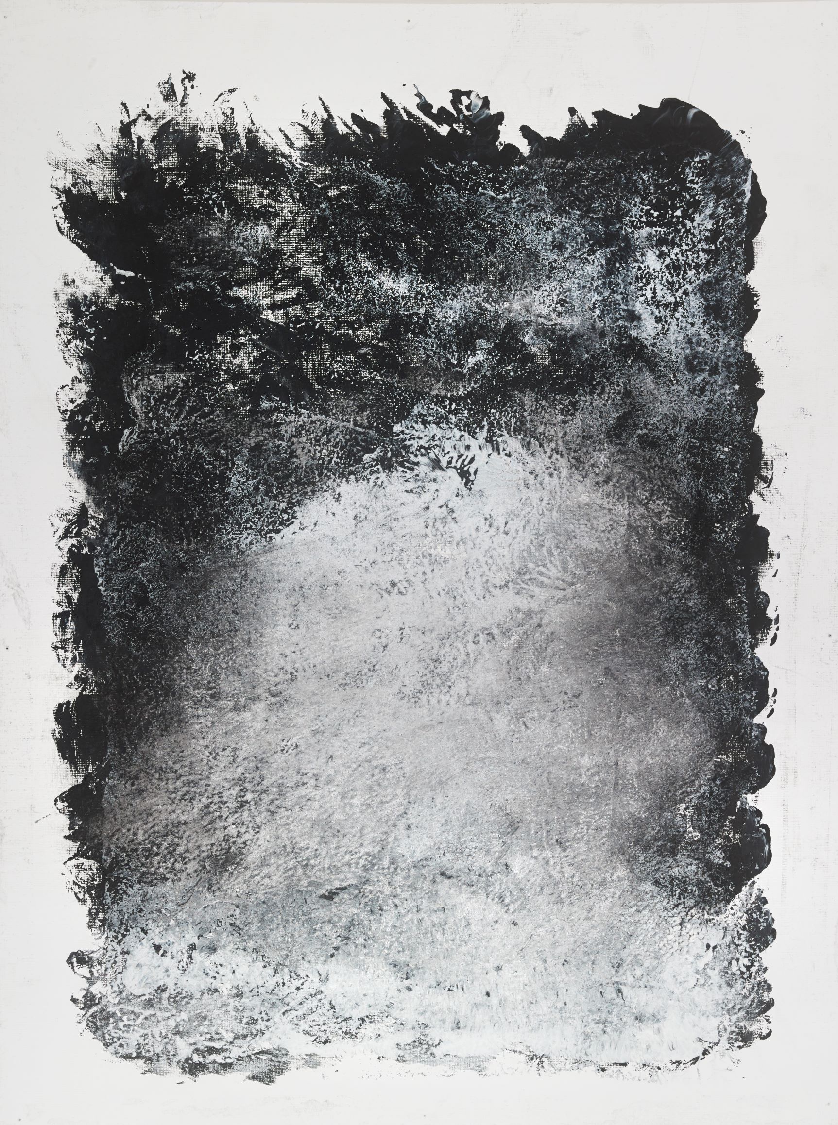 Abstract Archive, Charcoal on Paper, 18 × 24 inches — by Tucson artist Josh Goldberg
