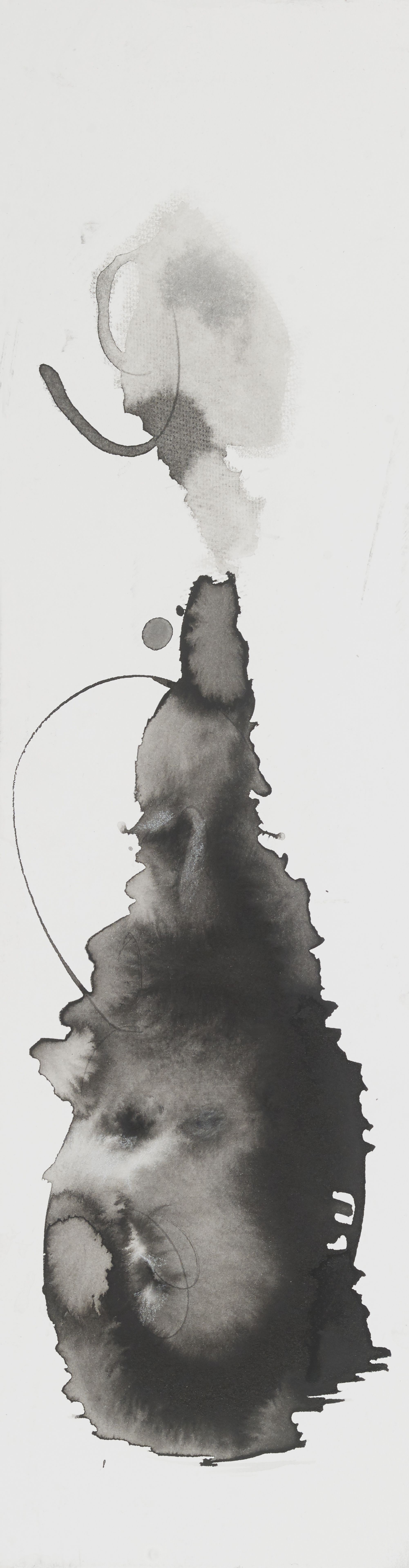 Abstract Archive, Ink on Paper, 11 × 22 inches — by Tucson artist Josh Goldberg