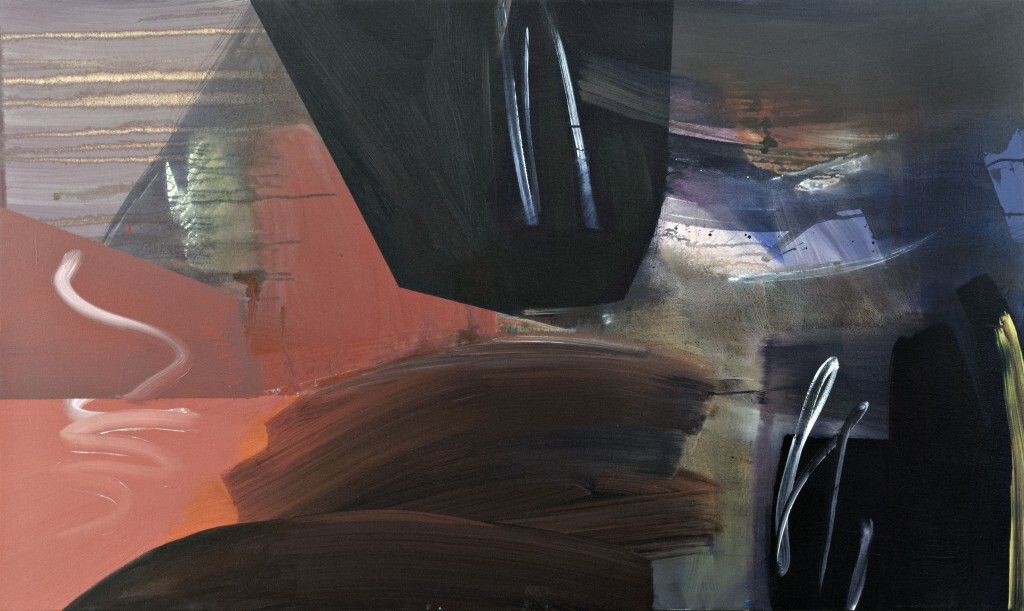 Abstract Paintings, Acrylic on Canvas, 60 × 37 inches — by Tucson artist Josh Goldberg